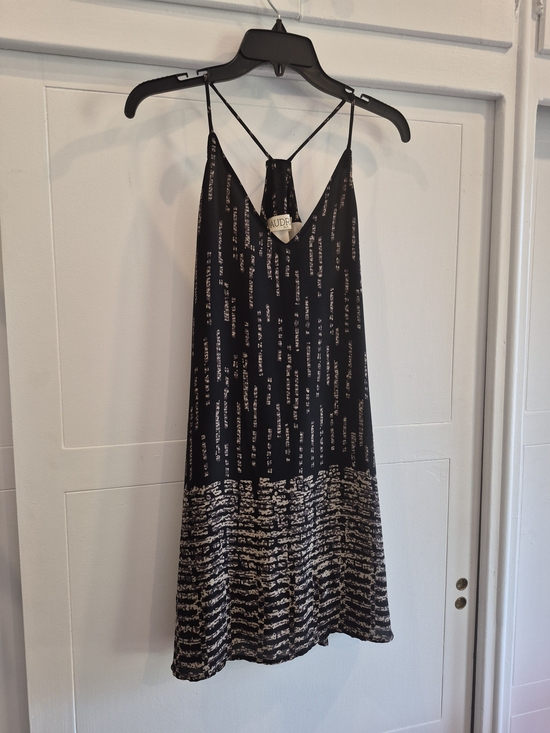 Audrey 3+1 Dresses & Skirts - Audrey 3+1 Black and Gold Mini Slip Dress